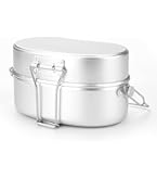Amazon.co.jp: DZANNC 飯盒 キャンプ 戦闘飯盒2型【2024年陽極酸化