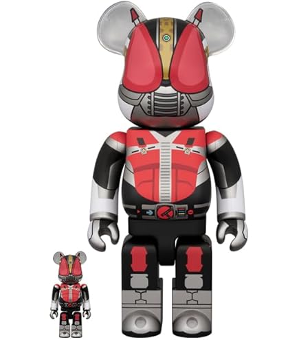 Amazon.co.jp: BE@RBRICK 仮面ライダー響鬼 100％ & 400％ : おもちゃ