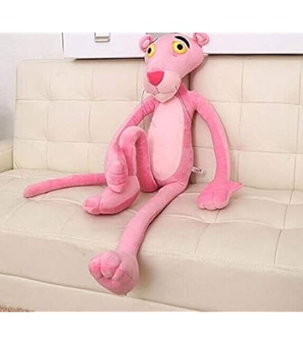 Amazon.co.jp: 最新のホットいたずらピンクパンサーのぬいぐるみ動物