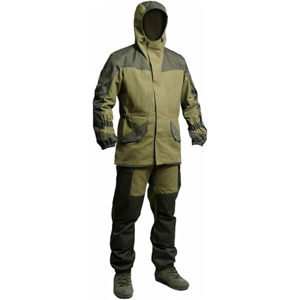 Amazon.co.jp: ロシア軍実物 山岳部隊 ゴルカ上下セット 迷彩服 戦闘服