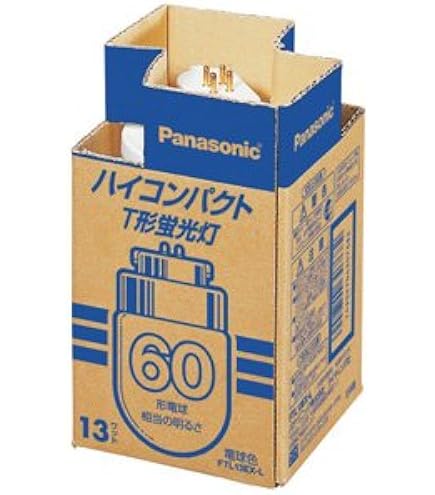 Amazon | パナソニック ハイコンパクトG形蛍光灯 13W 3波長形電球色