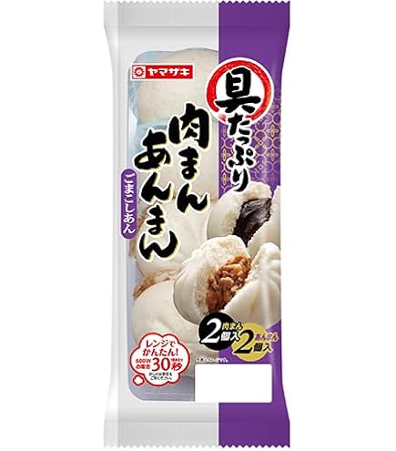 Amazon.co.jp: ヤマザキ 具たっぷり肉まん 中華まん 4個入り×3個セット