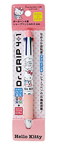 ハローキティ ドクターグリップ4プラス1(ピンク) | 文具百貨
