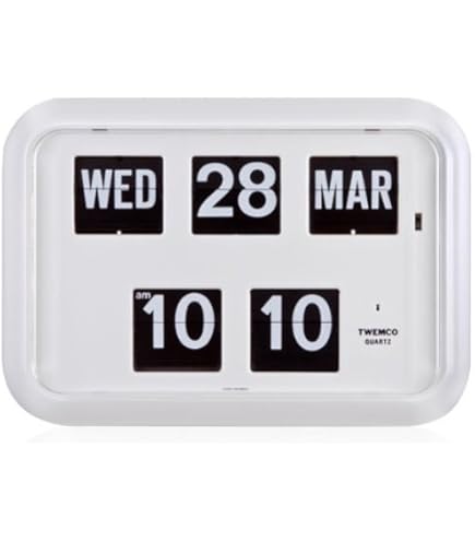 Amazon.co.jp: TWEMCO (トゥエンコ) 掛け時計 置き時計 兼用