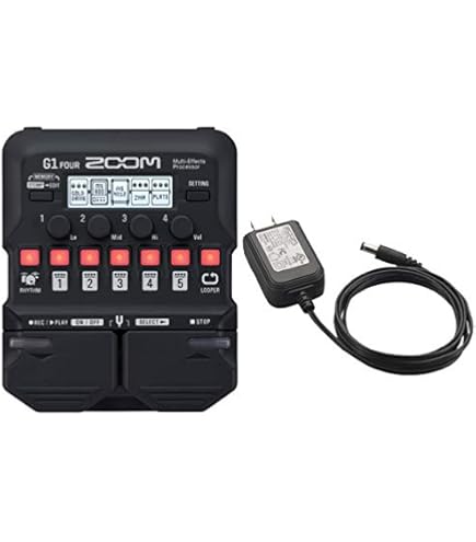 Amazon | ZOOM / G1X FOUR -純正ACアダプター付- ギター用マルチ