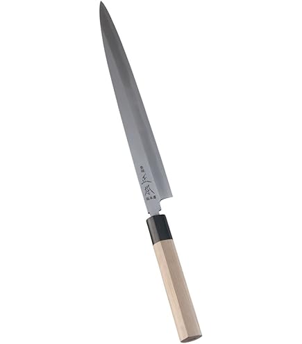 Amazon｜正本総本店 本霞・玉白鋼 柳刃刺身庖丁 24cm 刀身:玉白鋼、柄