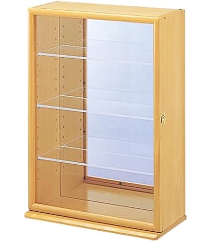 Amazon.co.jp: ナカバヤシ コレクションケース ワイド 透明アクリル棚