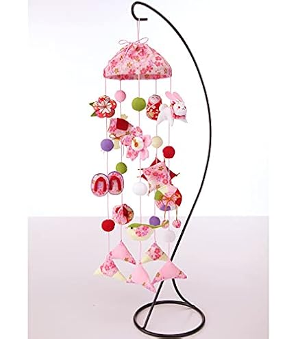 Amazon | つり台L付き ちりめん細工 つるし雛 キット京ちりめん細工