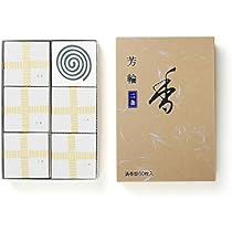 Amazon.co.jp: 松栄堂 渦巻型徳用 お香 【堀川】60枚入 【インセンス