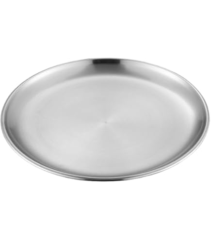 Amazon｜アカオアルミ 給食用皿 15cm アルミニウム(アルマイト) 日本