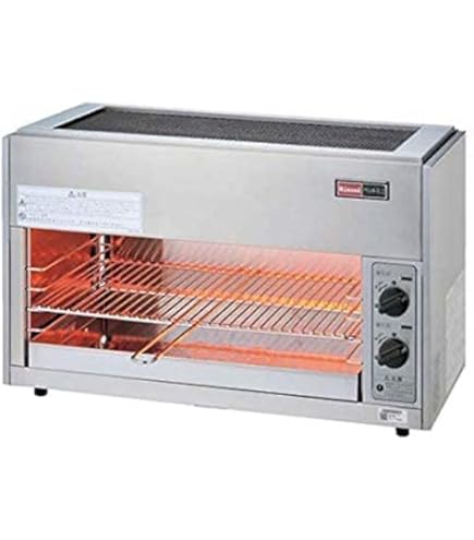 Amazon.co.jp: リンナイ 業務用グリル 新荒磯6号 RGA-406B 1コック2