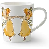 Amazon.co.jp: エルサベスコフ マグカップ ハンドル付 コーンフラワー