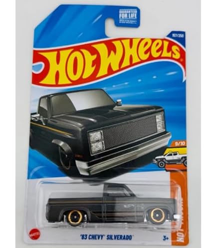 Amazon | Hot Wheels 2020 Boulevard Series 83 Chevy Silverado 4x4