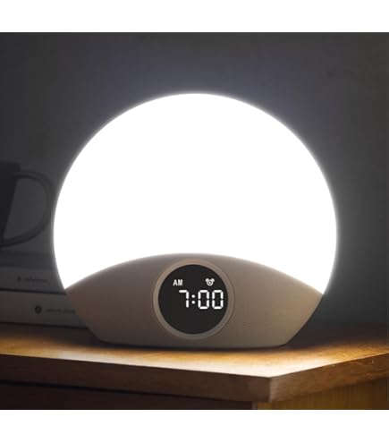 Amazon.co.jp: inti4s 光で起きる目覚まし時計 inti Energy Light