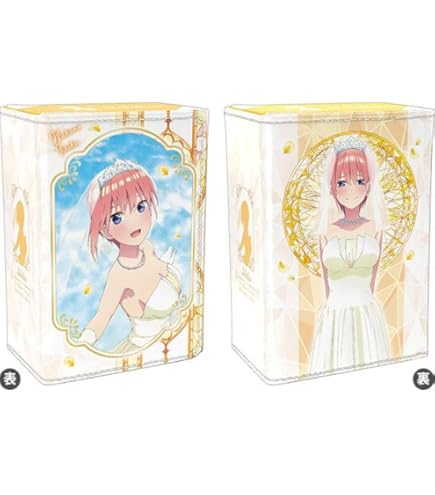 Amazon.co.jp: 合皮製デッキケースW 映画 五等分の花嫁「中野 二乃