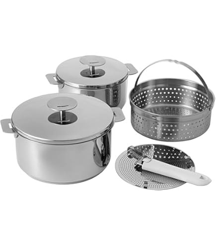 Amazon | クリステル/CRISTEL Lシリーズ両手鍋深型24cm | Cristel