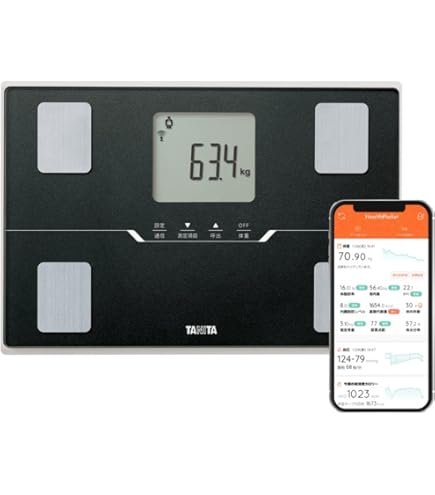 Amazon | タニタ 体組成計 インナースキャンデュアル ブラック RD