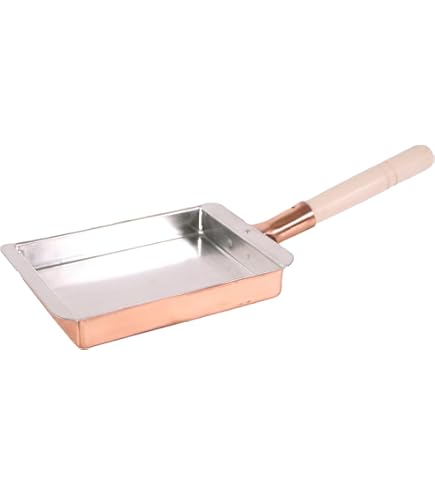 Amazon｜フジノス 業務用鍋 ロイヤルシリーズ 玉子焼 (銅) 26cm XED