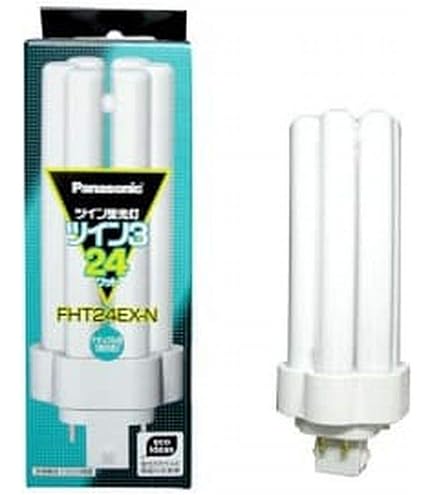 Amazon | 東芝 コンパクト形蛍光ランプ24形・昼白色ユーライン3