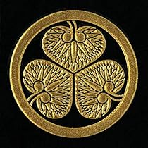 Amazon.co.jp: 戦国武将 家紋 蒔絵シール 家紋ステッカー「徳川家康 三