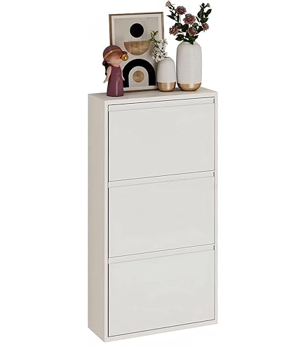 Amazon｜JAVRON シューズラック スリム 斜め置き シューズボックス