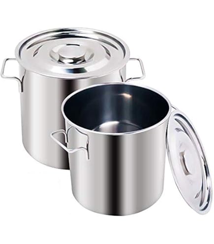 Amazon | アルミ DON 寸胴鍋 39cm | アカオアルミ | 寸胴鍋