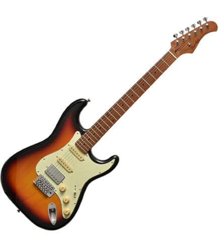 Amazon.co.jp: バッカス BACCHUS BST-2-RSM/R 3TS エレキギター : 楽器