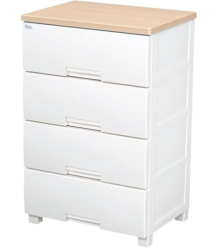 Amazon｜東出漆器(Higashide-shikki) 折りたたみ二段引タンス ブラウン