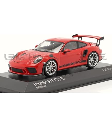 Amazon | ミニチャンプス 1/43 ポルシェ 911 (991 2) GT3 RS 2018