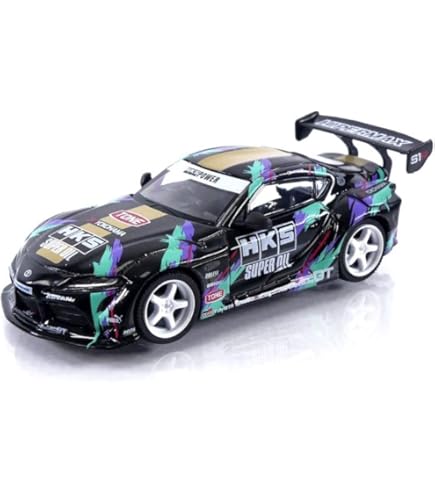 Amazon | MINI GT 1/64 Pandem Toyota GR スープラ V1.0 シルバー 左
