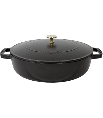 Amazon.co.jp: staub ニダベイユ ソテーパン(蓋つき) 24cm チェリー