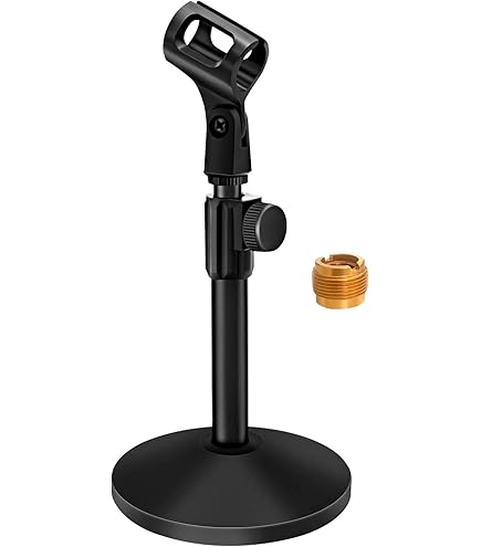 Amazon | K&M 卓上/フロア用 マイクスタンド 【25995】 カラー