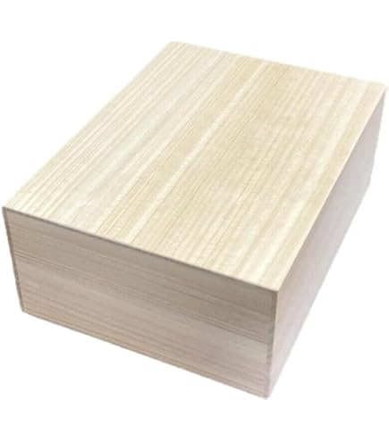 Amazon｜増田桐箱店 桐箱 A4HIGHサイズ W33.3cm×D24.3cm×H13.2cm