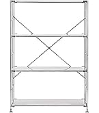 Amazon｜無印良品 ステンレスユニットシェルフ ステンレス追加用帆立