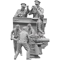 Amazon | ボーダーモデル 1/35 ドイツ海軍 潜水艦 乗組員&指揮官 6体