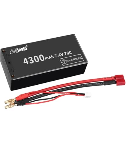 Amazon | DYNA LiPoバッテリー 7.4V4800mAh Short Size GFG006[日本