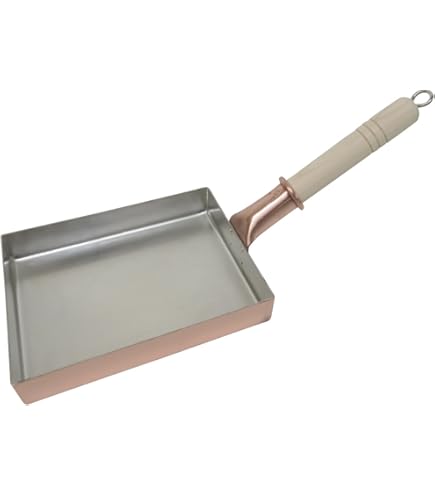 Amazon｜中村銅器製作所 銅製 卵焼き鍋 角型 21cm｜玉子焼き器