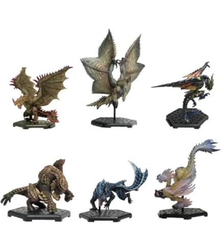 Amazon.co.jp: モンスターハンター4G CFBアクションフィギュア 4体