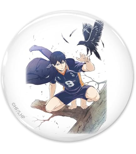 Amazon.co.jp: 【公式】コスパ ハイキュー!! 黒尾鉄朗 65mm缶バッジ