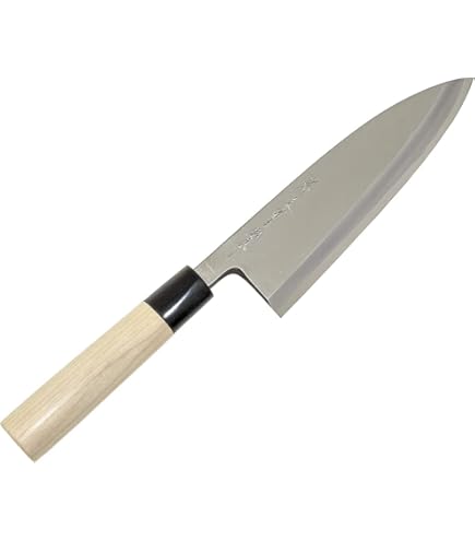 Amazon｜堺源吉 堺一文字吉國 日本製 出刃 包丁 165mm 白二鋼 木柄 堺