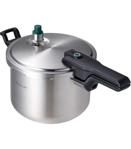 Amazon｜北陸アルミニウム 業務用アルミ圧力鍋 24L アルミニウム合金