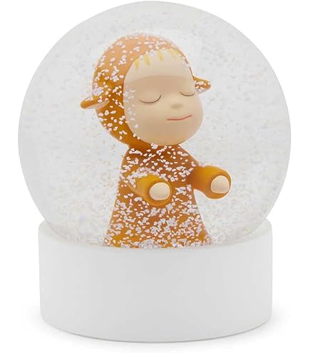 Amazon.co.jp: 奈良美智 スノードーム Little Wanderer レッド : おもちゃ