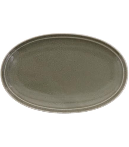 Amazon.co.jp: 吉田次朗 さん オーバル プレート 25 : ホーム＆キッチン