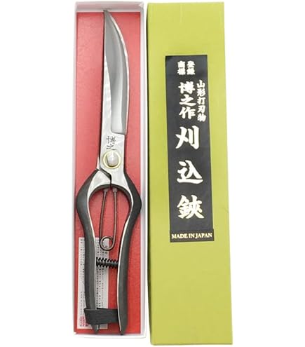 Amazon | 吉岡刃物製作所 鋏正宗 軽量片手刈込鋏ガード付 No.214 270mm