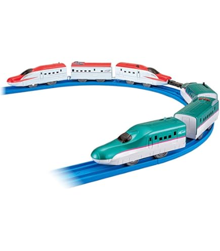 Amazon | タカラトミー プラレール E8系新幹線＆E5系新幹線 ガチャッと