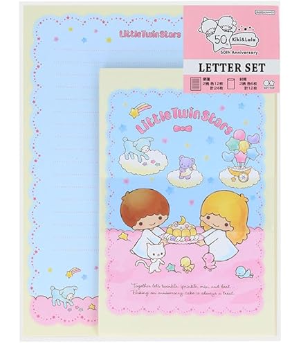 Amazon.co.jp: コロコロクリリン レターセット（平成レトロ） : 文房具