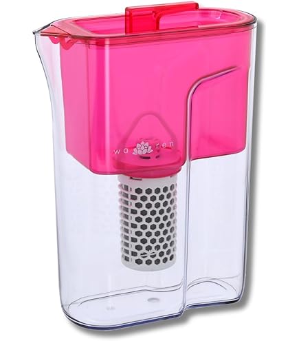 Amazon | ポット型浄水器 ガイアの水135/取替用ポット型浄水器 ピンク