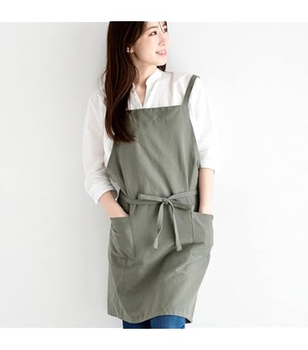 Amazon｜大力水手ポパイ ポパイ エプロン カフェエプロン レディース