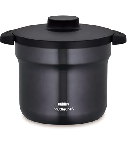 Amazon.co.jp: THERMOS 真空保温調理鍋 ダークチェリー KPO-1200