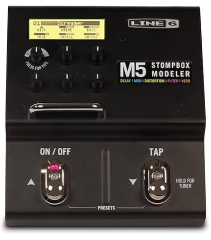 Amazon | Line 6 ストンプボックスモデラー Stompbox Modeler M9